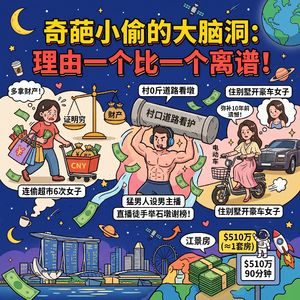 为离婚时多分财产，女子连偷超市6次！小偷的世界观到底有多清奇？