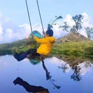 给你推荐一个人间仙境：磨西镇龙华山（下）