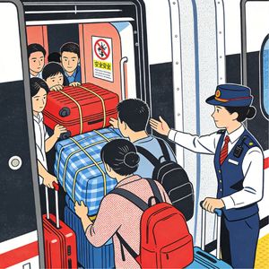 无座乘客被“请出”一等座车厢连接处，是规则无情还是本该如此？