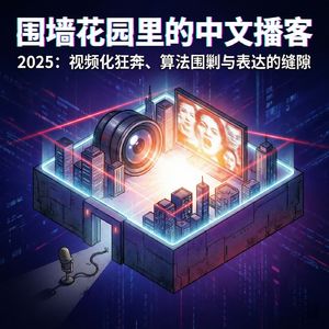 中文播客的“孤岛”求生与视频化狂奔