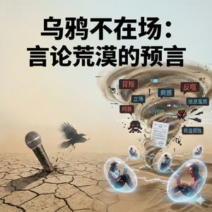 当“乌鸦”被迫沉默，只剩下在算法茧房里嘶吼的孤独灵魂