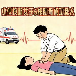 小伙为救人按断女子6根肋骨，结果会怎样？