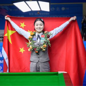 体坛佳音-女子斯诺克世锦赛冠军白雨露