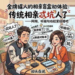 Vol.054：金牌媒人的相亲盲盒初体验传统相亲忒坑人了