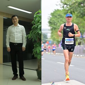 年代跑者:80后趣跑吧方远:从190斤到全马240