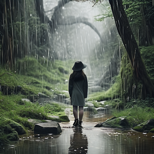 猫的故事07，小猫摩西，灯芯草从间的垃圾宝贝。冰冷春雨中的生命奇遇