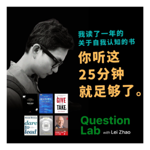 我读了一年的关于自我认知的书，你听这25分钟就足够了。《被讨厌的勇气》，《Give and Take给予》，《高效人士的七个习惯》，《随机漫步的傻瓜》，《Dare to Lead无所畏惧》，和《破圈》。