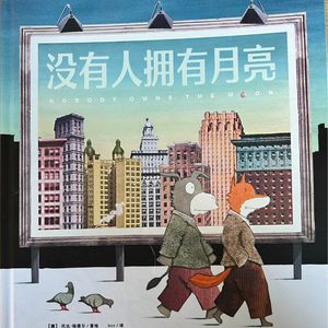 适合慢慢品读的城市寓言故事——心理咨询师读绘本《没有人拥有月亮》