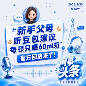 热点：官方回应“新手父母听豆包建议每顿只喂60ml奶”