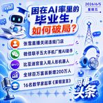 0605热点｜困在AI率里的毕业生;微信联手手机厂推AI助手;比亚迪入局人形机器人