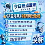 0615热点｜《大鱼海棠》导演发文惹众怒；张雪机车夺第六冠；马斯克成全球首位万亿富豪