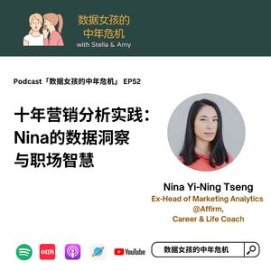 EP52 十年营销分析实践：Nina的数据洞察与职场智慧