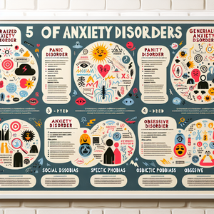 焦虑症揭秘：5种类型的症状与治疗大公开