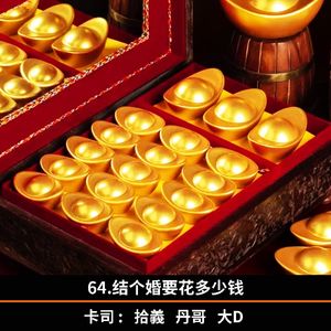 64.结个婚要花多少钱