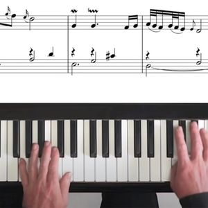 视频：乐谱同步-巴赫《哥德堡变奏曲》（上）主题，1-17变奏