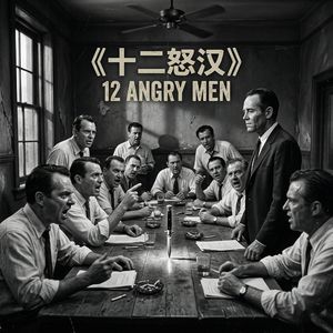 《十二怒汉》偏见下的正义, 罗翔推荐的法律系必看神作 |英语听力磨耳朵|电影漫谈