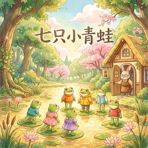 《七只小青蛙》长大这件事不急，慢慢来就好|英语听力磨耳朵 | 书籍导读