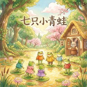 《七只小青蛙》长大这件事不急，慢慢来就好|英语听力磨耳朵 | 书籍导读