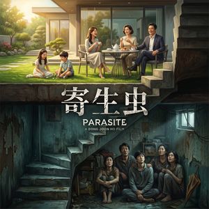 《寄生虫》韩国社会的阵痛，都浓缩在这座豪宅的楼梯里 | 英语听力磨耳朵|电影漫谈