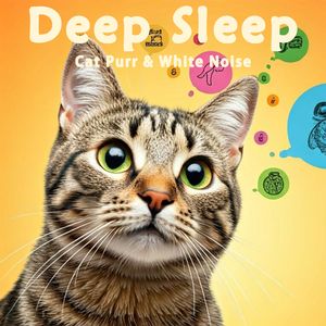 45.真实猫呼噜声+夜间氛围虫鸣和鸟｜3分钟入睡·白噪音循环