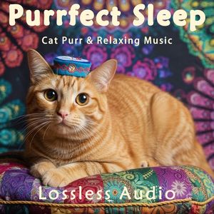 122.深度放松的正念冥想阿尔法脑波音乐融合猫咪呼噜声｜完美睡眠