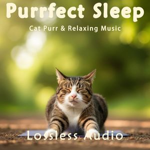 8小时 - 梦幻空灵安宁的正念冥想钢琴曲融合猫咪呼噜声｜深度放松｜完美睡眠