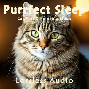 8小时 - 猫咪呼噜｜慢节奏舒缓钢琴曲｜深度放松｜完美睡眠