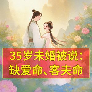 35岁被催婚就是“缺爱命”？——姻缘晚到，是剧本需要！