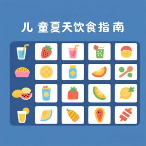 儿童夏日饮食指南