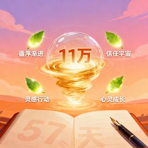 57天进账11万？吸引力法则双成长秘诀！