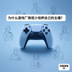 为什么游戏厂商很少培养自己的主播？
