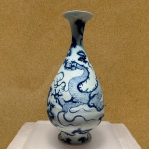 文物会说话第54期：青花云龙纹玉壶春瓶