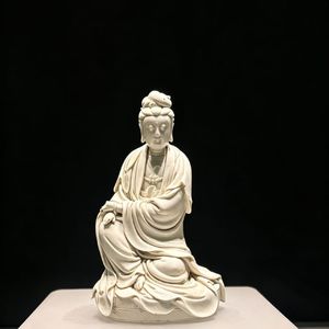 文物会说话第96期：德化窑观音坐像