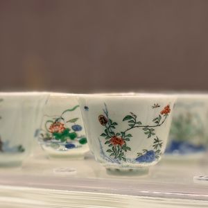 文物会说话第60期：五彩十二月花卉杯