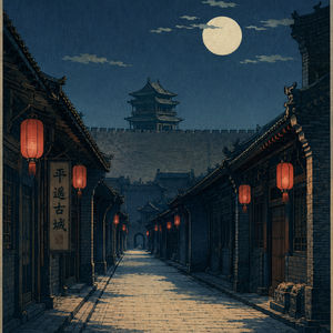 10分钟入睡 | 平遥古城的夜色，把时光熬成了安静