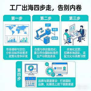 工厂出海四步走，告别内卷