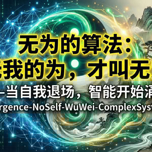【硅基禅心】无为的算法：无我的为，才叫无为：当AI涌现遇见老子的洞见