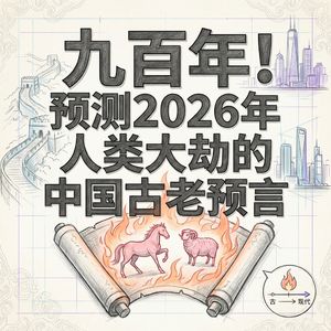 九百年轮回预言2026年人类大劫的中国古老预言赤马红羊劫到底是什么