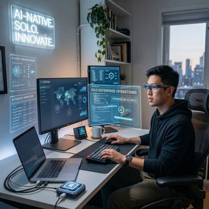 两会信号: AI原生一人公司——一个新物种的兴起 Two Sessions Signals: The AI-Native One-Person Company — The Rise of a New Species