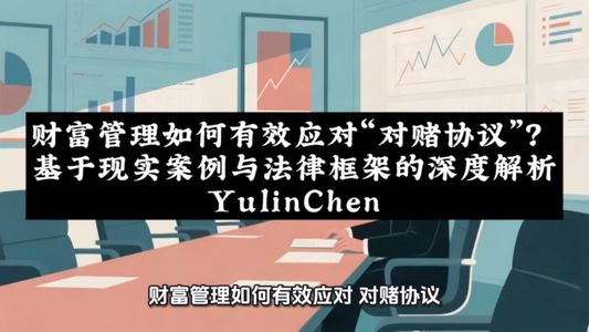 财富管理如何有效应对“对赌协议”？——基于现实案例与法律框架的深度解析