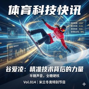 Vol.014 | 米兰冬奥特辑：谷爱凌银牌0.38 分之差、与身后的“科技狠活”