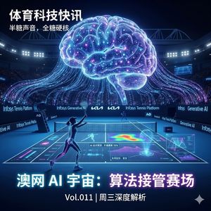 Vol.011 | 当算法成为“第二教练”，网球还是那项优雅的运动吗 | 深度解析