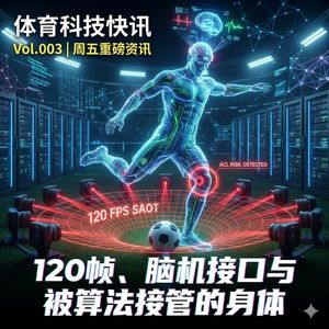 Vol.003 | 120帧英超“龙眼”系统、谷歌预测ACL断裂以及如何“欺骗”你的大脑去健身？