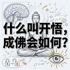 觉悟的本质 | 科学拆解开悟成佛的底层逻辑 | 王利杰系列