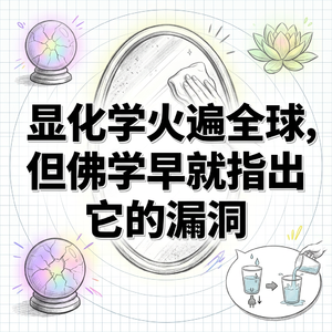 显化学的致命悖论 | 佛学揭秘心想事成的底层逻辑 | 王利杰视角
