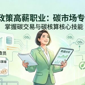 岗位解剖 （二）碳资产管理员：不是环境专业也能做！法规逼出来的“金饭碗”