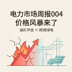中国电力市场周报｜2026.4.17 中东局势搅动电力市场，广东电价飙升至一元