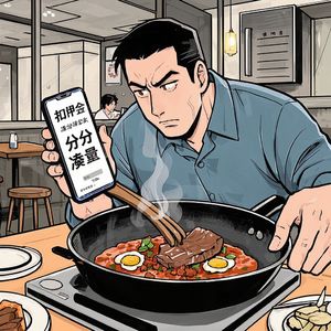 顾客餐厅扣押金，竟用锅里肉沫凑分量！