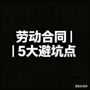 入职签合同必避 5 大陷阱,人民调解员一次性讲透