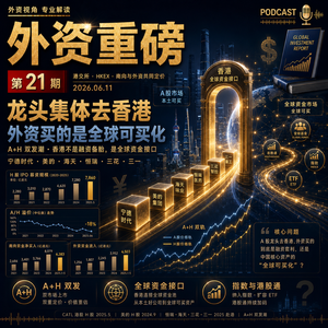 外资重磅第21期|A 股龙头为什么集体去香港:外资买的不是融资,是全球可买化